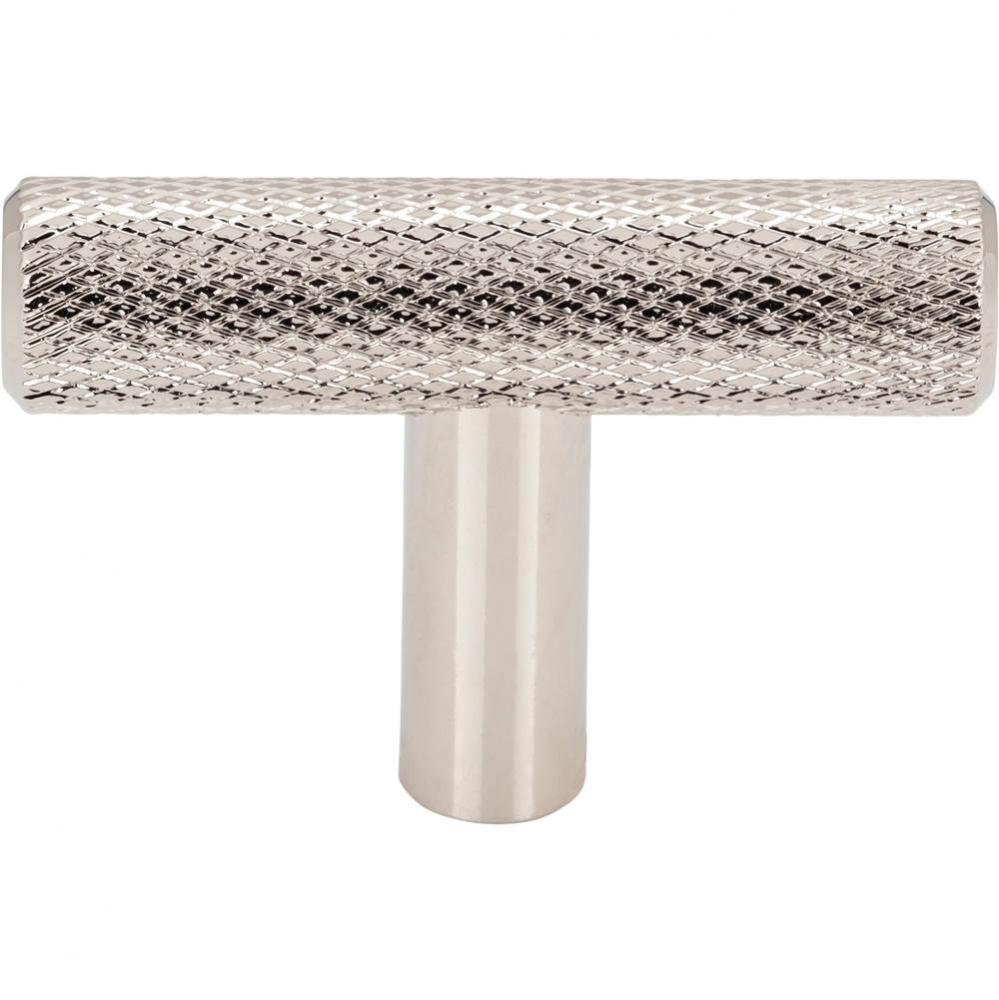 Prestwick T-Knob 2 Inch Polished Nickel