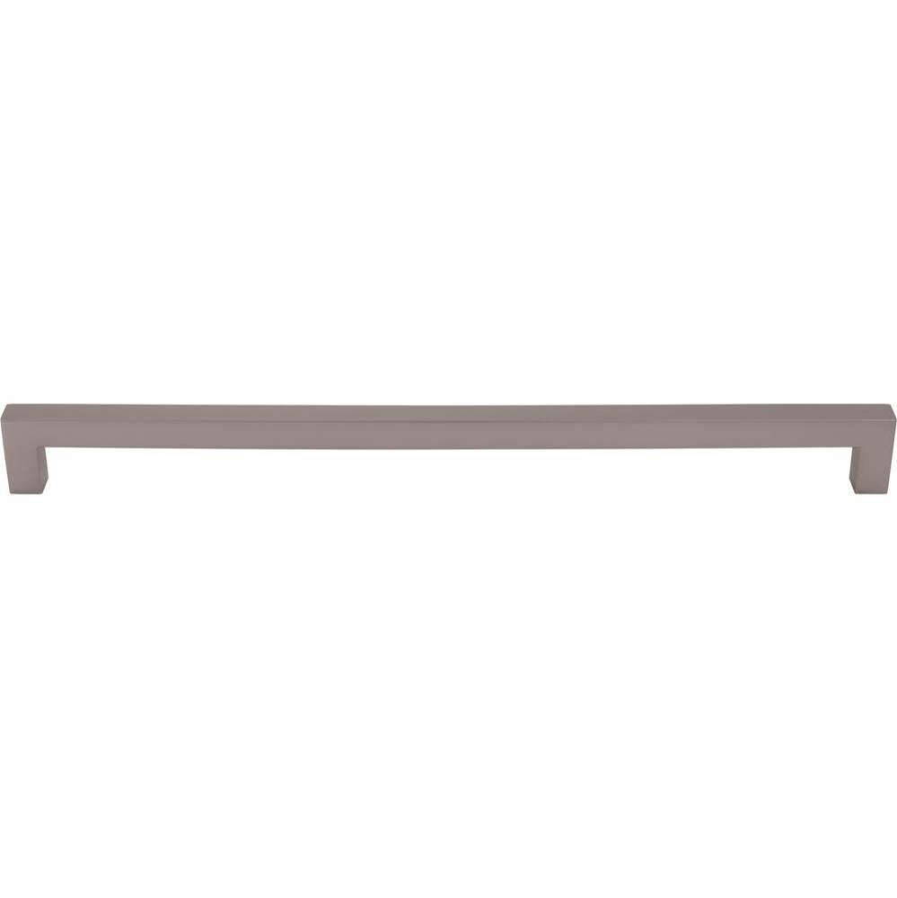 Square Bar Pull 12 Inch (c-c) Ash Gray
