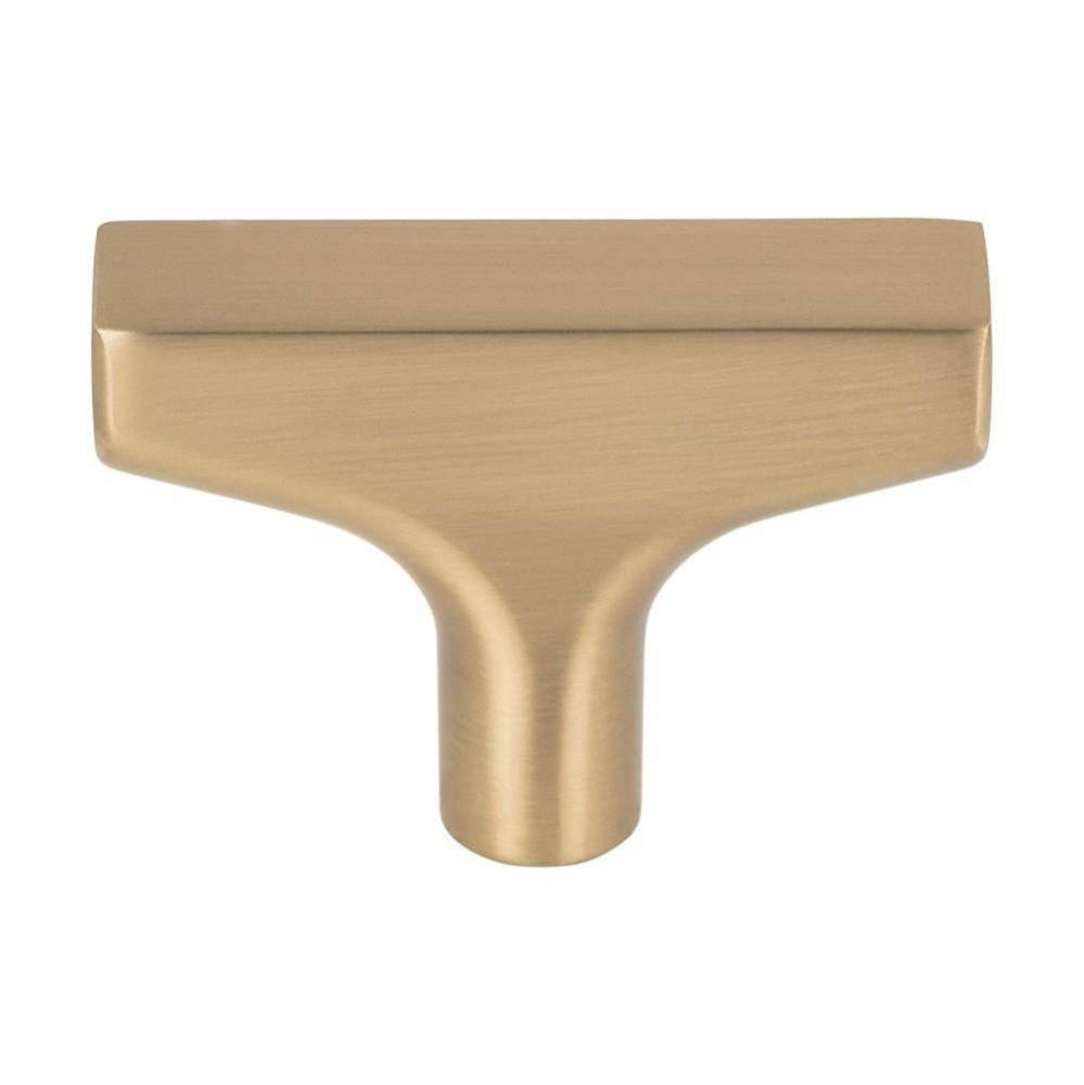 Riverside T-Knob 2 Inch Honey Bronze