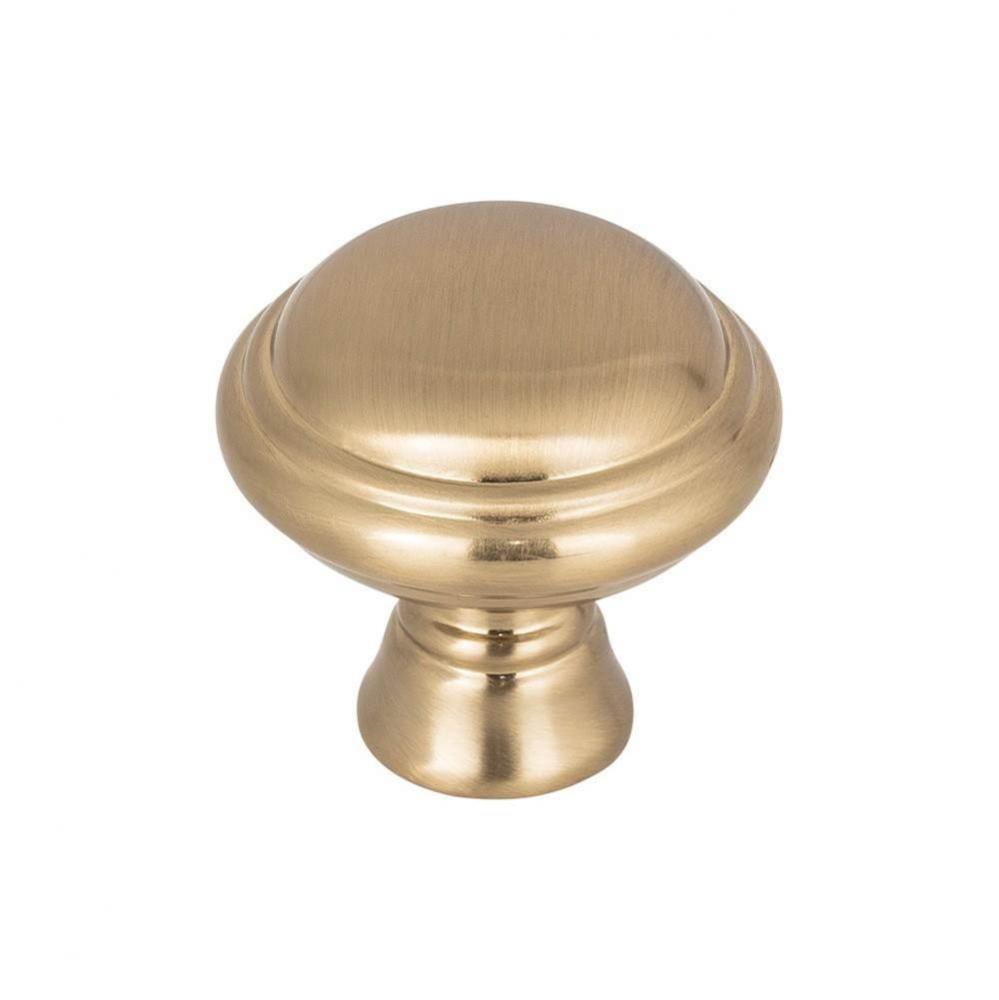 Henderson Knob 1 1/4 Inch Honey Bronze