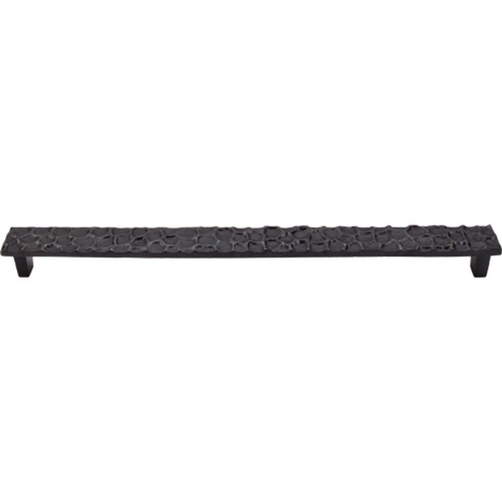 Cobblestone Pull 12 9/16 Inch (c-c) Coal Black