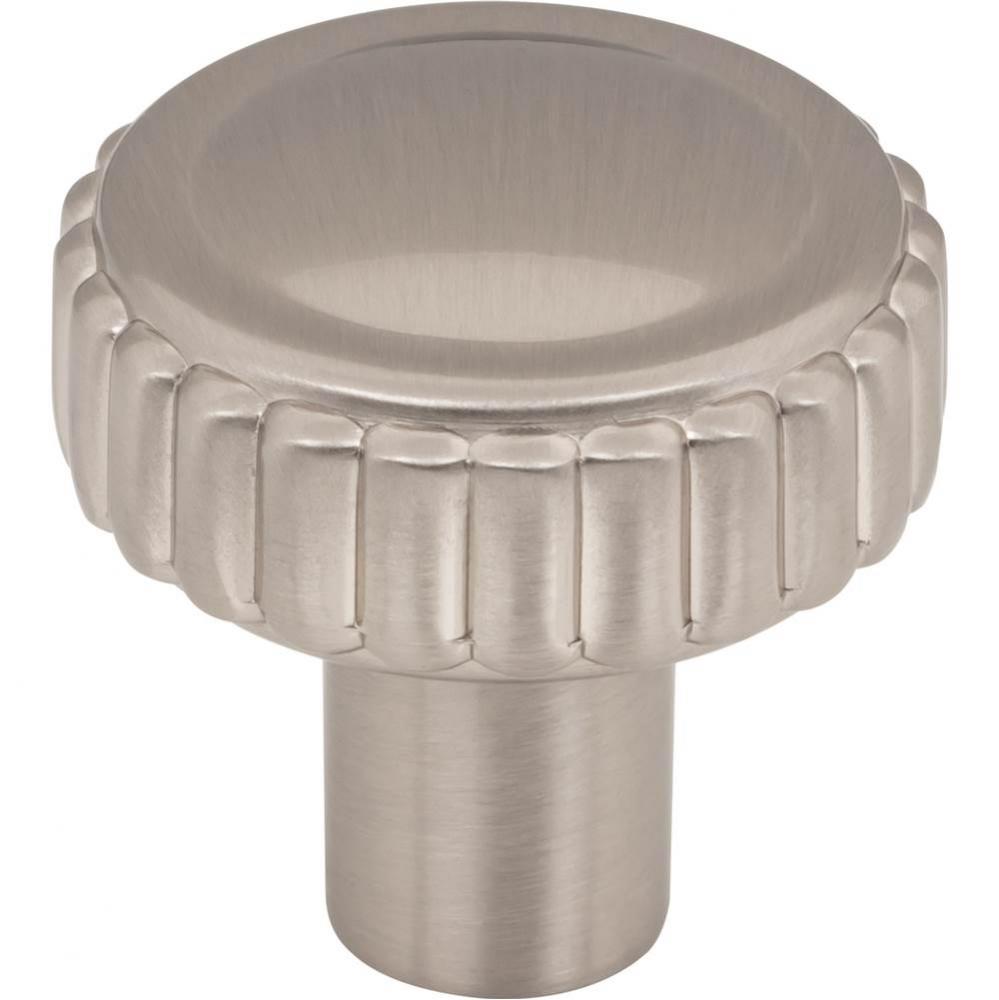 Holden Knob 1 1/4 Inch Brushed Satin Nickel
