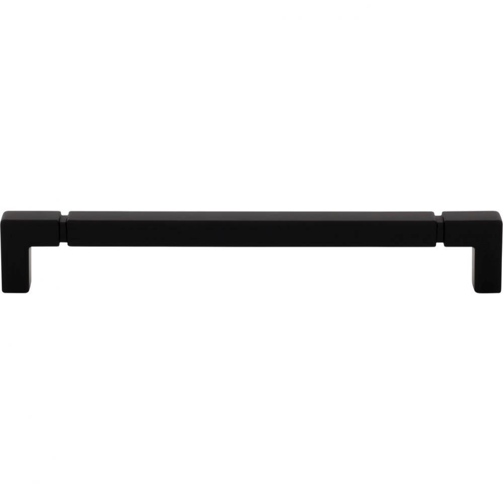 Langston Pull 7 9/16 Inch (c-c) Flat Black