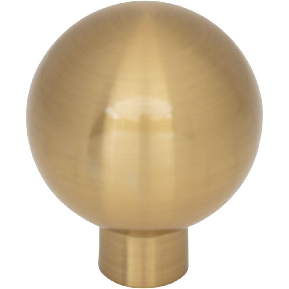 Brockwell Knob 1 1/8 Inch Honey Bronze