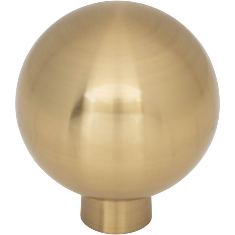 Brockwell Knob 1 1/4 Inch Honey Bronze