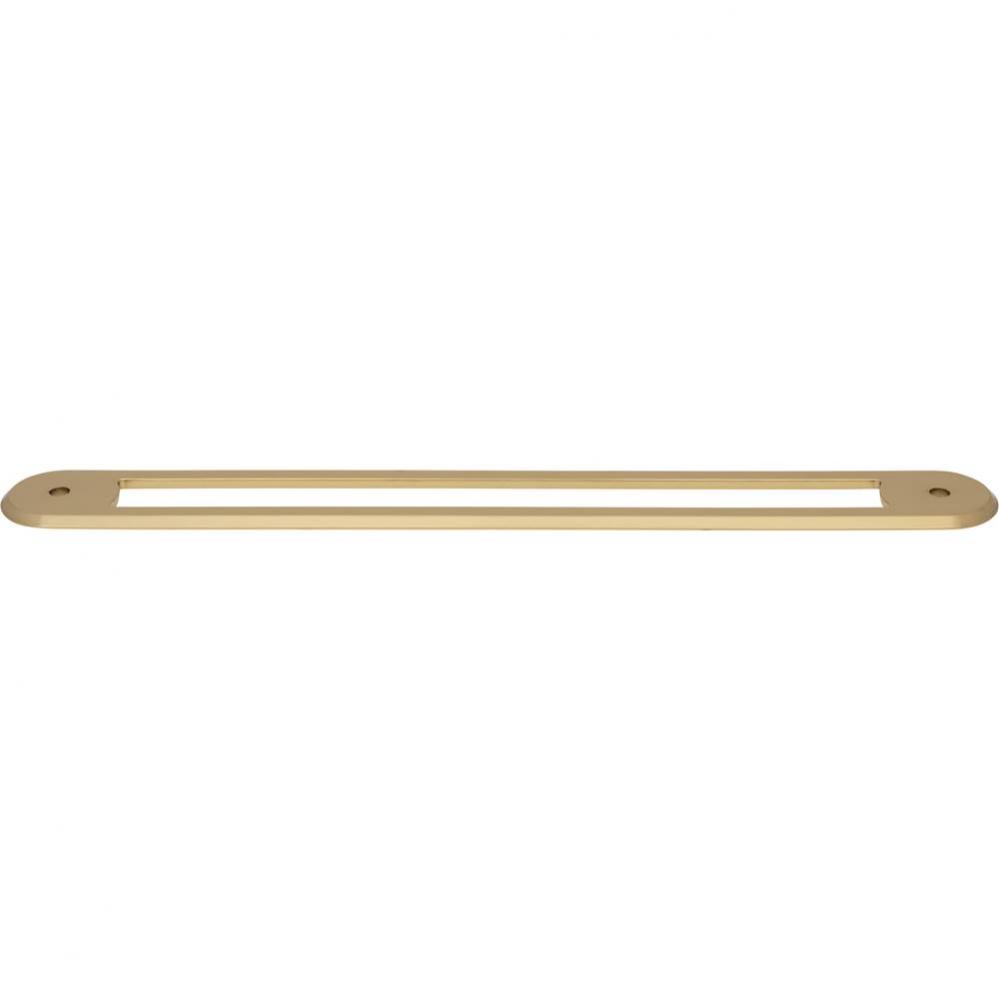 Brockwell Appliance Backplate 12 Inch (c-c) Honey Bronze