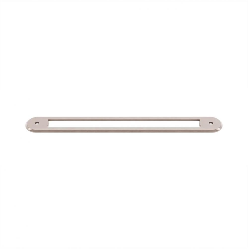 Brockwell Appliance Backplate 18 Inch (c-c) Brushed Satin Nickel