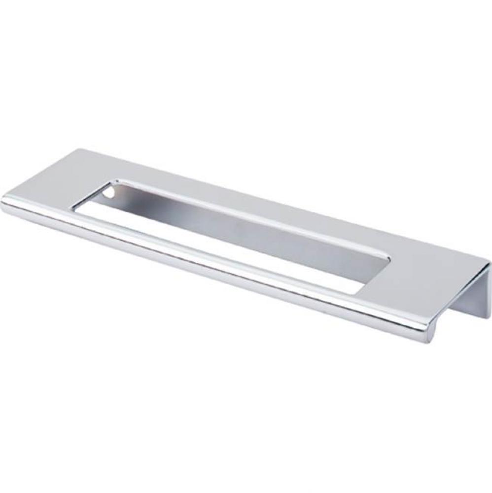 Europa Cut Out Tab Pull 5 Inch (c-c) Polished Chrome