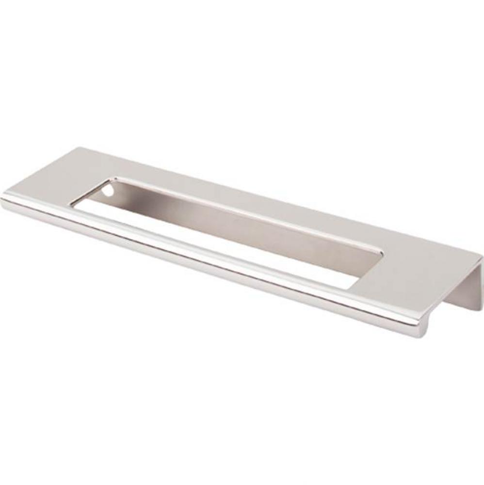 Europa Cut Out Tab Pull 5 Inch (c-c) Polished Nickel