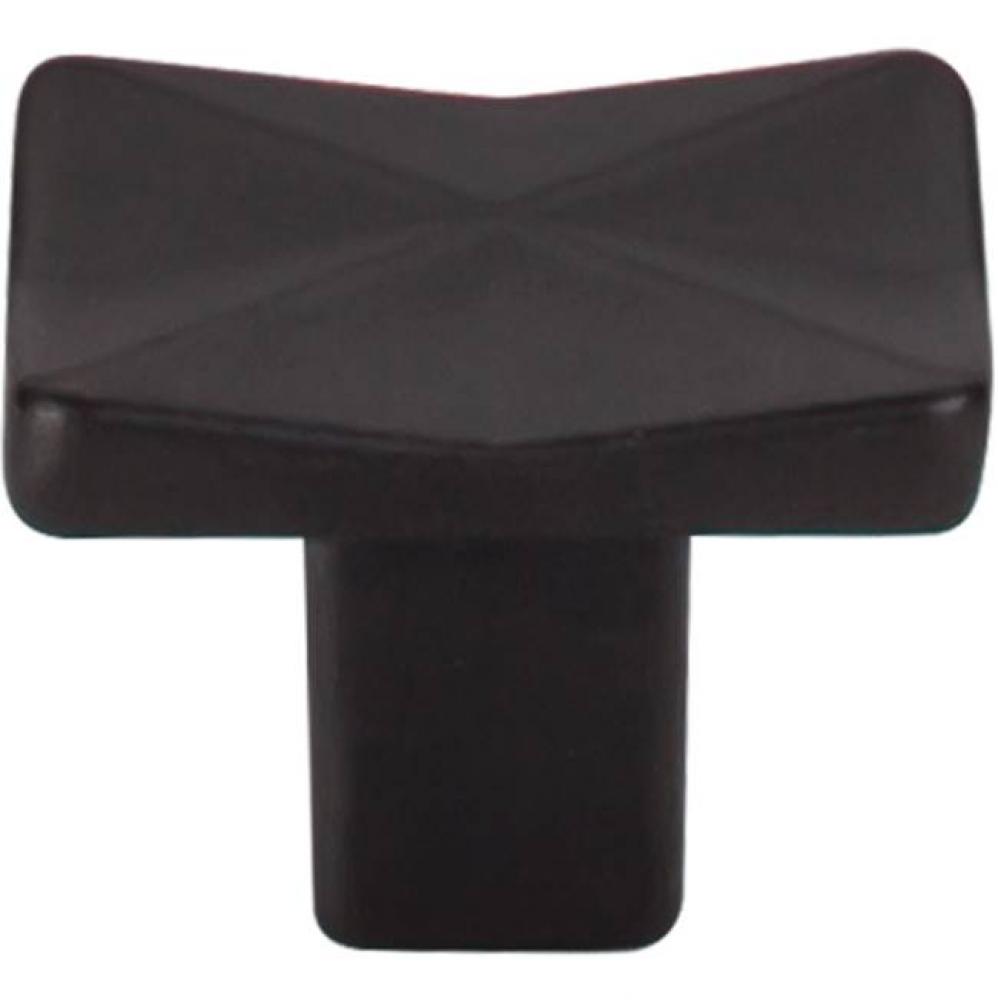 Quilted Knob 1 1/4 Inch Sable