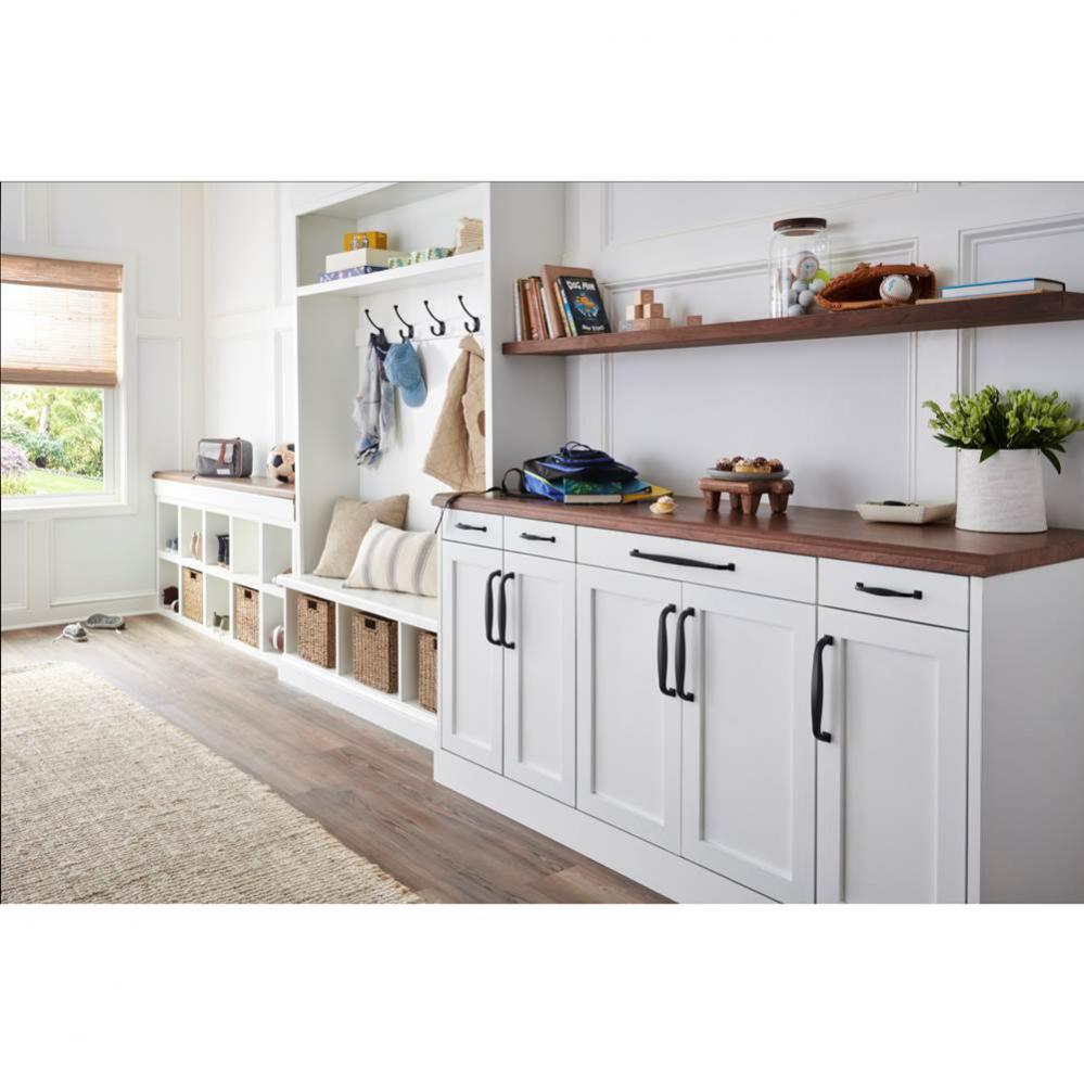 Contour Pull 6 5/16 Inch (c-c) Flat Black