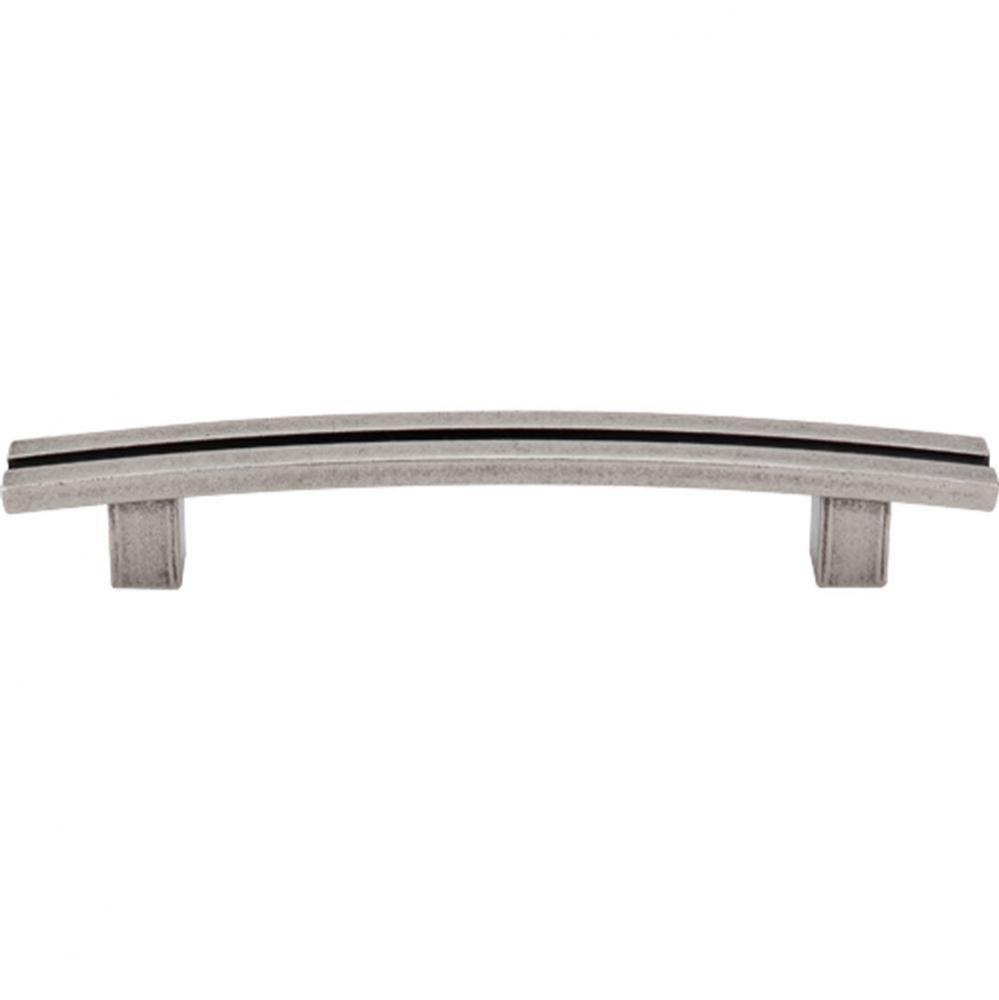 Inset Rail Pull 5 Inch (c-c) Pewter Antique