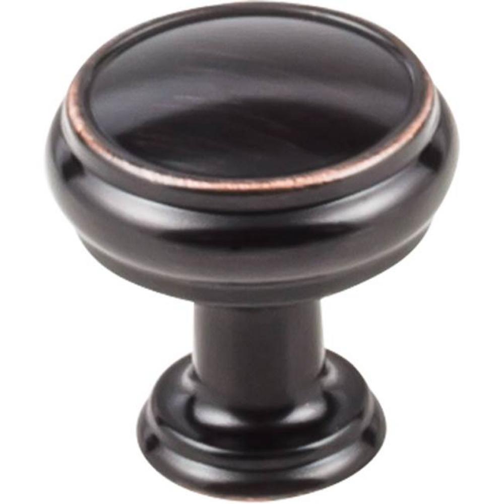 Eden Knob 1 3/16 Inch Tuscan Bronze