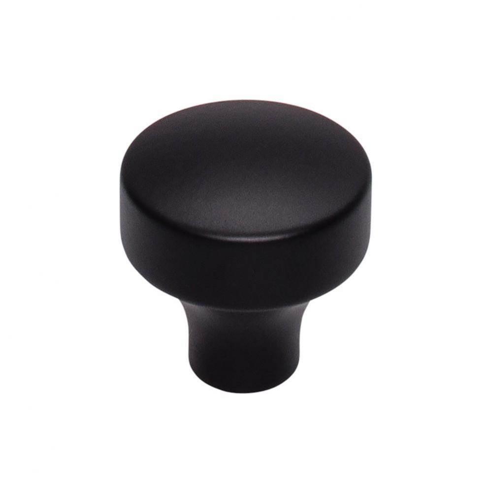 Kinney Knob 1 1/8 Inch Flat Black