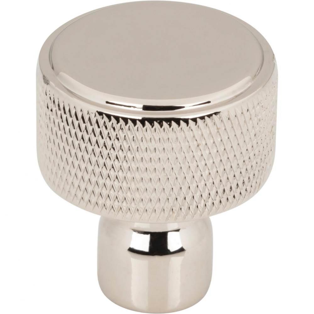 Garrison Knob 1 1/8 Inch Polished Nickel