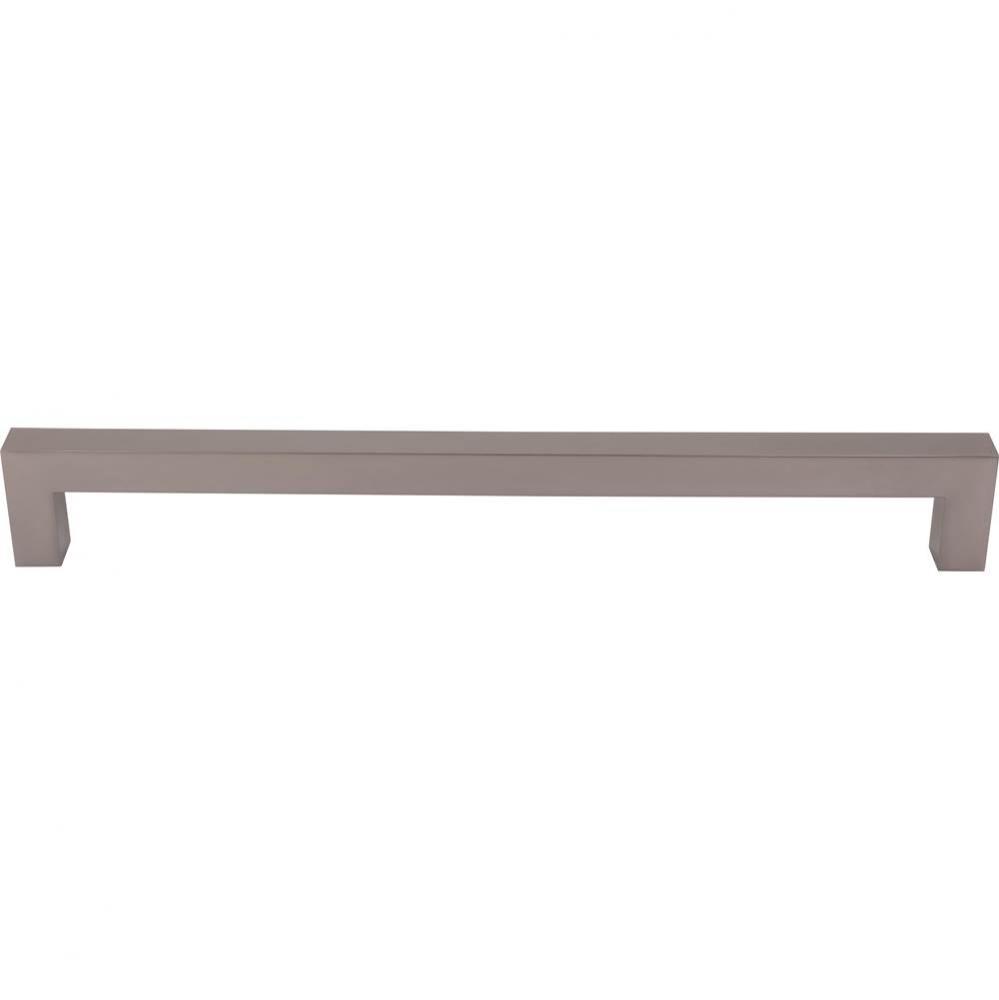 Square Bar Appliance Pull 18 Inch Ash Gray