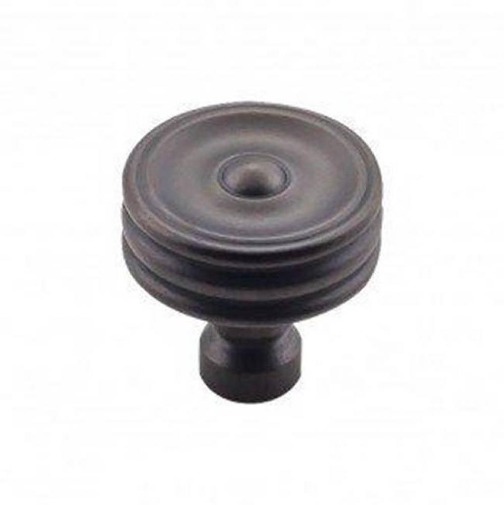 Brixton Ridged Knob 1 1/4 Inch Sable