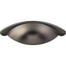 Top Knobs M2201 - Arendal Cup Pull 2 1/2 Inch (c-c) Ash Gray