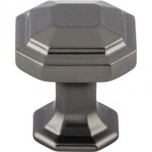 Top Knobs TK286AG - Emerald Knob 1 1/8 Inch Ash Gray