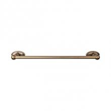 Top Knobs ED10GBZC - Edwardian Bath Towel Bar 30 In. Single - Oval Backplate German Bronze