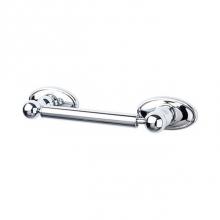 Top Knobs ED3PCC - Edwardian Bath Tissue Holder Oval Backplate Polished Chrome