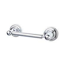 Top Knobs ED3PCF - Edwardian Bath Tissue Holder Rope Backplate Polished Chrome