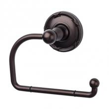 Top Knobs ED4ORBE - Edwardian Bath Tissue Hook Ribbon Backplate Oil Rubbed Bronze