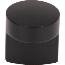 Top Knobs TK3040BLK - Hartridge Knob 1 1/4 Inch Flat Black