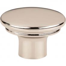 Top Knobs TK3051PN - Julian Oval Knob 1 3/8 Inch Polished Nickel
