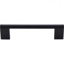 Top Knobs M1056 - Princetonian Bar Pull 5 1/16 Inch (c-c) Flat Black