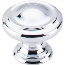 Top Knobs M1118 - Dome Knob 1 1/8 Inch Polished Chrome