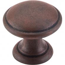 Top Knobs M1225 - Rounded Knob 1 1/4 Inch Patina Rouge
