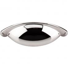 Top Knobs M1302 - Arendal Cup Pull 2 1/2 Inch (c-c) Polished Nickel