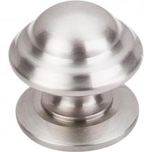 Top Knobs M1323 - Empress Knob 1 3/8 Inch Brushed Satin Nickel