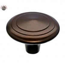 Top Knobs M1498 - Aspen Peak Knob 2 Inch Mahogany Bronze