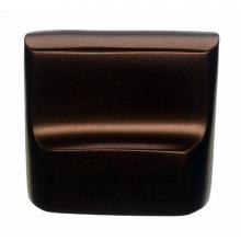 Top Knobs M1503 - Aspen Flat Sided Knob 7/8 Inch (c-c) Mahogany Bronze