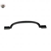 Top Knobs M1823 - Square Inset Pull 5 1/16 Inch (c-c) Cast Iron