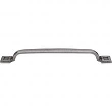 Top Knobs M1824 - Square Inset Pull 8 Inch (c-c) Cast Iron