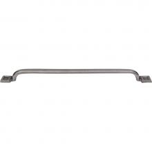 Top Knobs M1825 - Square Inset Pull 12 Inch (c-c) Cast Iron