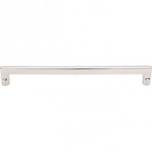 Top Knobs M1983 - Aspen II Flat Sided Pull 12 Inch (c-c) Polished Nickel