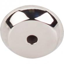 Top Knobs M2025 - Aspen II Round Backplate 7/8 Inch Polished Nickel