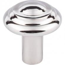 Top Knobs M2034 - Aspen II Button Knob 1 1/4 Inch Polished Nickel