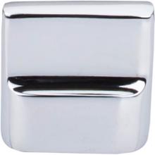 Top Knobs M2051 - Aspen II Flat Sided Knob 7/8 Inch (c-c) Polished Chrome