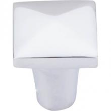Top Knobs M2057 - Aspen II Square Knob 7/8 Inch Polished Chrome