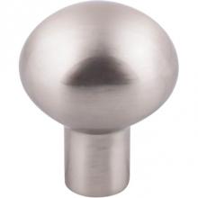 Top Knobs M2065 - Aspen II Small Egg Knob 1 3/16 Inch Brushed Satin Nickel
