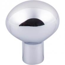 Top Knobs M2066 - Aspen II Small Egg Knob 1 3/16 Inch Polished Chrome