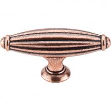 Top Knobs M227 - Tuscany T-Handle 2 5/8 Inch Old English Copper