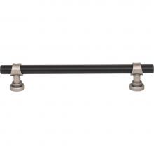 Top Knobs M2730 - Bit Pull 6 5/16 Inch (c-c) Flat Black and Pewter Antique