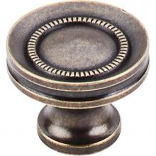 Top Knobs M295 - Button Faced Knob 1 1/4 Inch German Bronze