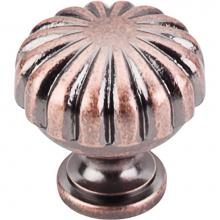 Top Knobs M323 - Melon Knob 1 1/4 Inch Antique Copper